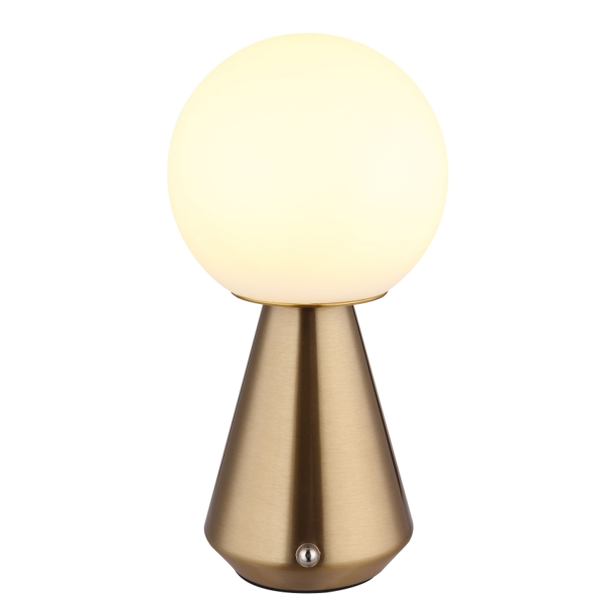 Globo - Lámpara de mesa LED táctil regulable para exterior LED/1,5W/5V 3000/4500/6500K 1800 mAh IP41 cobre