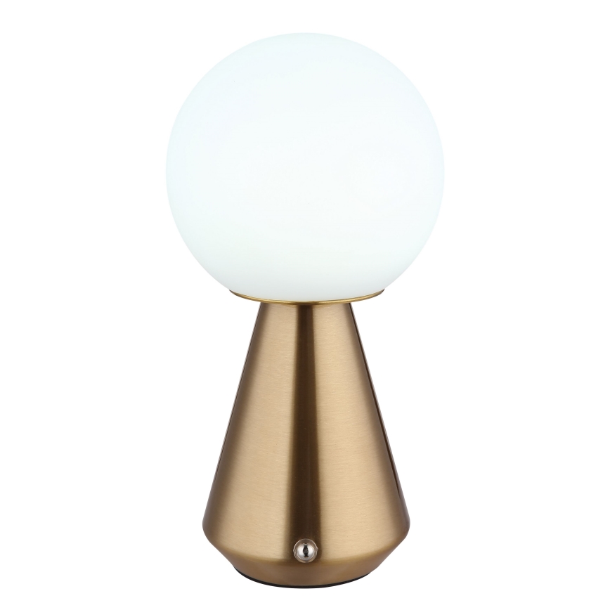 Globo - Lámpara de mesa LED táctil regulable para exterior LED/1,5W/5V 3000/4500/6500K 1800 mAh IP41 cobre