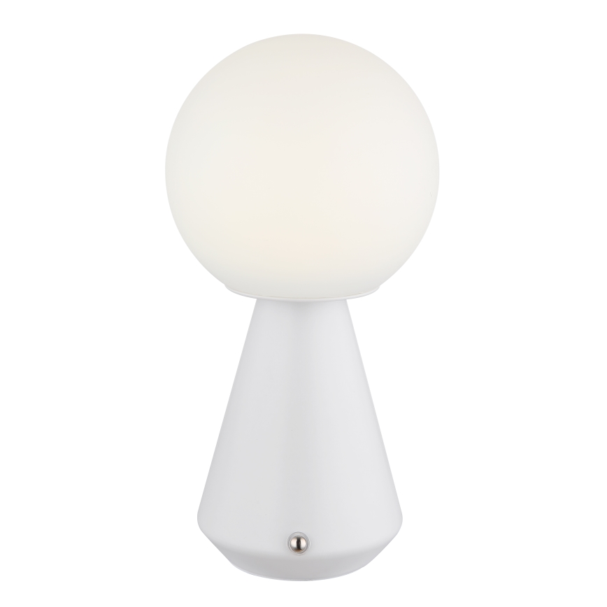 Globo - Lámpara LED de mesa táctil regulable para exterior LED/1,5W/5V 3000/4500/6500K 1800 mAh IP41 blanco