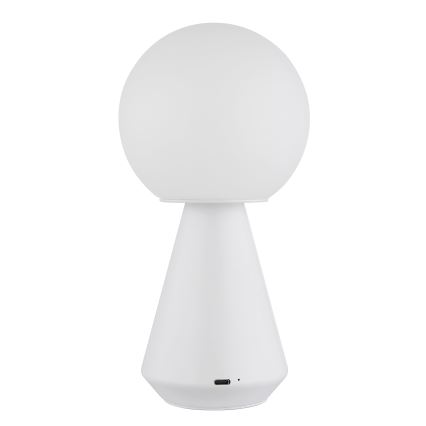 Globo - Lámpara LED de mesa táctil regulable para exterior LED/1,5W/5V 3000/4500/6500K 1800 mAh IP41 blanco
