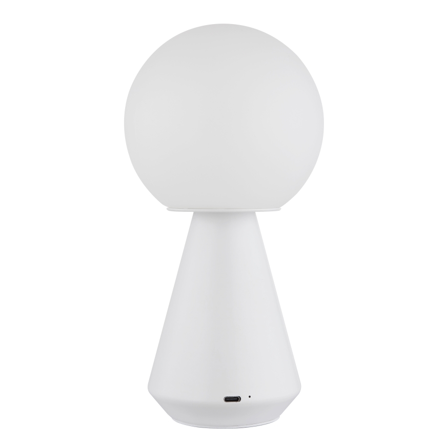 Globo - Lámpara LED de mesa táctil regulable para exterior LED/1,5W/5V 3000/4500/6500K 1800 mAh IP41 blanco