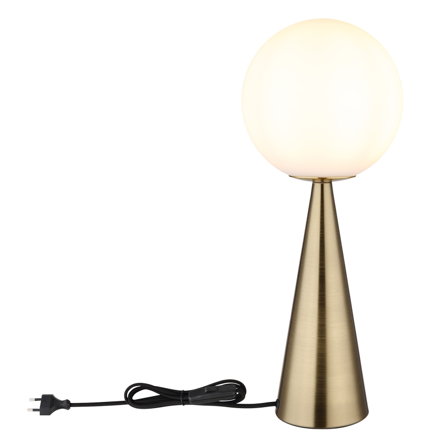 Globo - Lámpara de mesa 1xE27/40W/230V latón