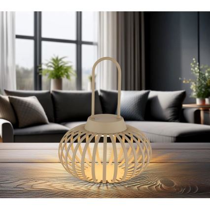 Globo - Lámpara de sobremesa LED recargable, táctil y regulable LED/1W/3,7V 1500 mAh