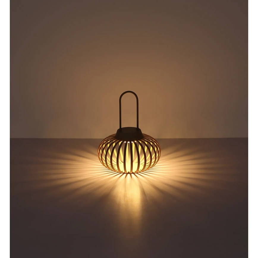 Globo - Lámpara de sobremesa LED recargable, táctil y regulable LED/1W/3,7V 1500 mAh