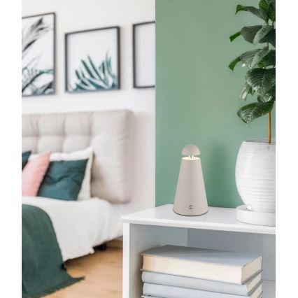 Globo - Lámpara de mesa recargable táctil regulable LED/1,2W/5V 1200 mAh 2700/4500/6000K