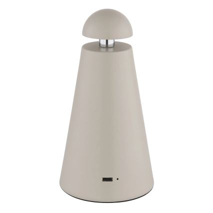 Globo - Lámpara de mesa recargable táctil regulable LED/1,2W/5V 1200 mAh 2700/4500/6000K