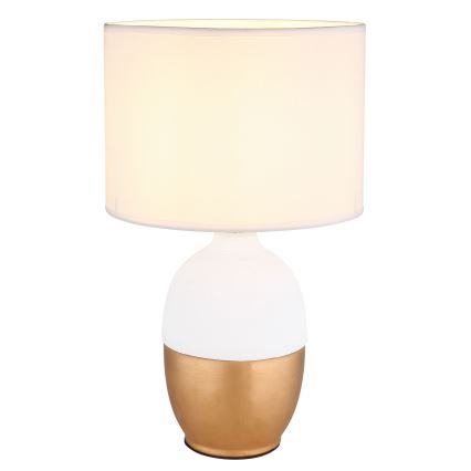 Globo - Lámpara de mesa 1xE14/40W/230V blanco