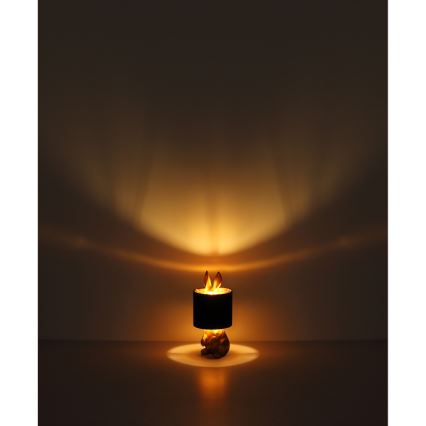 Globo - Lámpara de mesa 1xE27/25W/230V