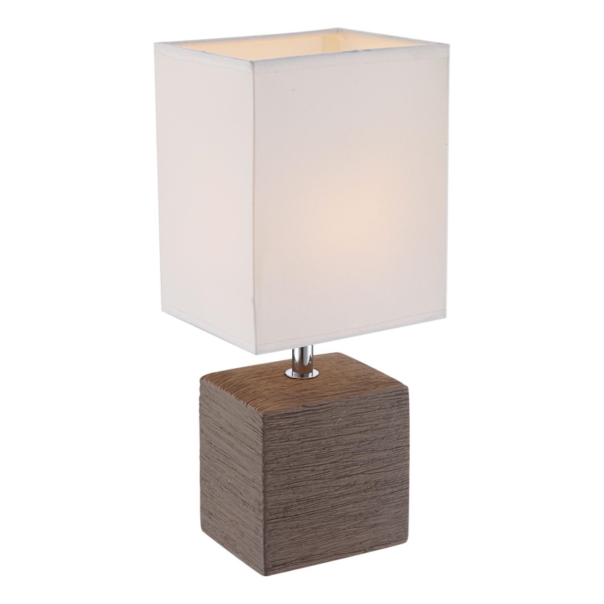 Globo 21677 - Lámpara de mesa E14/40W/230V