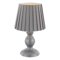 Globo 21691 - Lámpara de mesa METALIC 1xE14/40W/230V