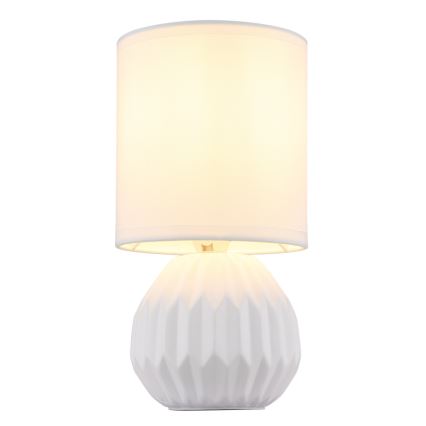 Globo - Lámpara de mesa 1xE14/40W/230V blanco