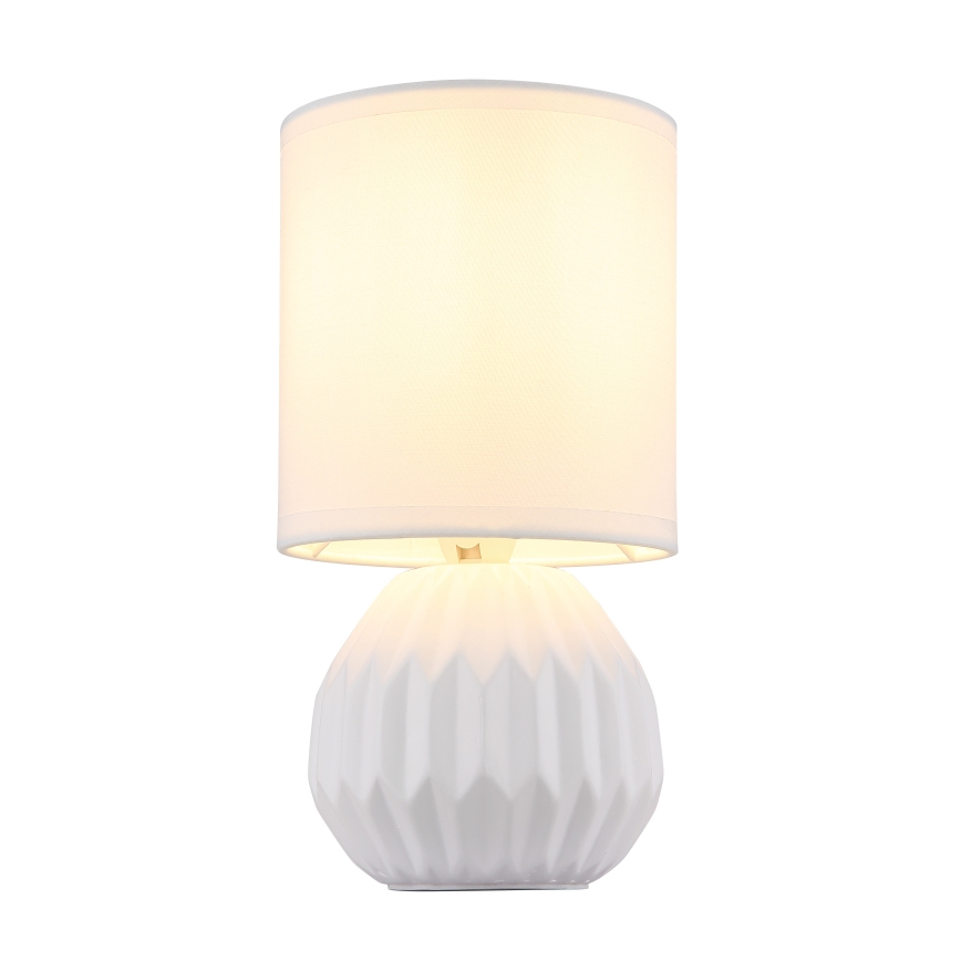 Globo - Lámpara de mesa 1xE14/40W/230V blanco