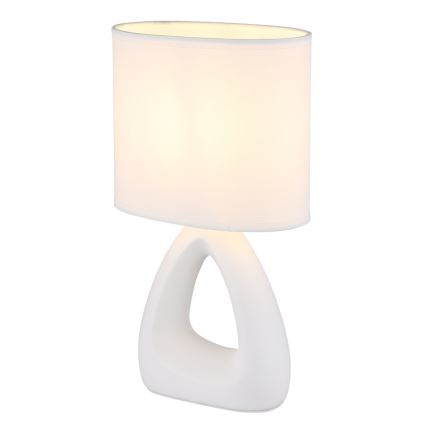 Globo - Lámpara de mesa 1xE14/40W/230V blanco
