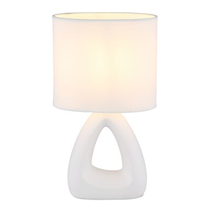 Globo - Lámpara de mesa 1xE14/40W/230V blanco