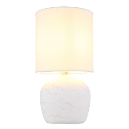 Globo - Lámpara de mesa 1xE14/40W/230V blanco