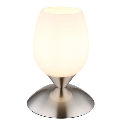 Globo 24007N - Lámpara táctil de mesa KUWAITA 1xE14/25W/230V cromo