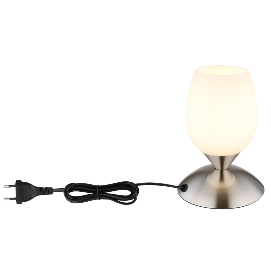 Globo 24007N - Lámpara táctil de mesa KUWAITA 1xE14/25W/230V cromo