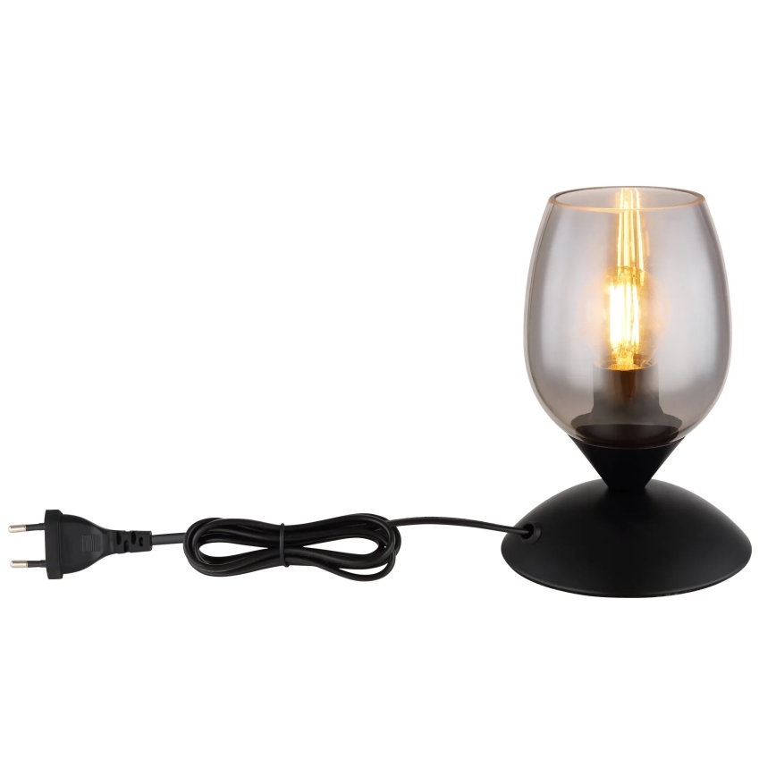 Globo 24007S - Lámpara táctil de mesa KUWAITA 1xE14/25W/230V negro