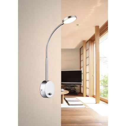 Globo 24103W - LED Aplique PEGASI LED/6W/230V