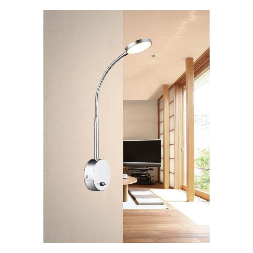 Globo 24103W - LED Aplique PEGASI LED/6W/230V