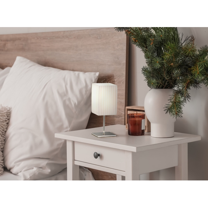 GLOBO 24660 - Lámpara de mesa BAILEY 1xE14/40W