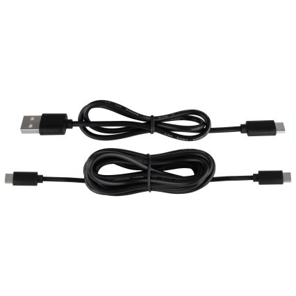 Globo RGB- SET 2x LED RGB Lámpara de mesa regulable 2en1 LED/2W/5V USB Wi-Fi Tuya