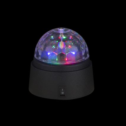 Globo 28014 - Lámpara LED decorativa DISCO 6xLED/0,06W/3xAA