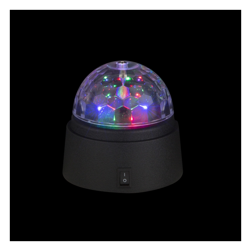 Globo 28014 - Lámpara LED decorativa DISCO 6xLED/0,06W/3xAA