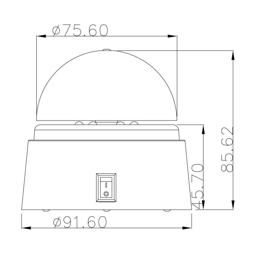 Globo 28014 - Lámpara LED decorativa DISCO 6xLED/0,06W/3xAA