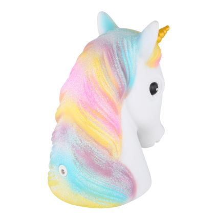 Globo - Lámpara LED nocturna infantil LED/1W/230/4,5V 3xAA unicornio