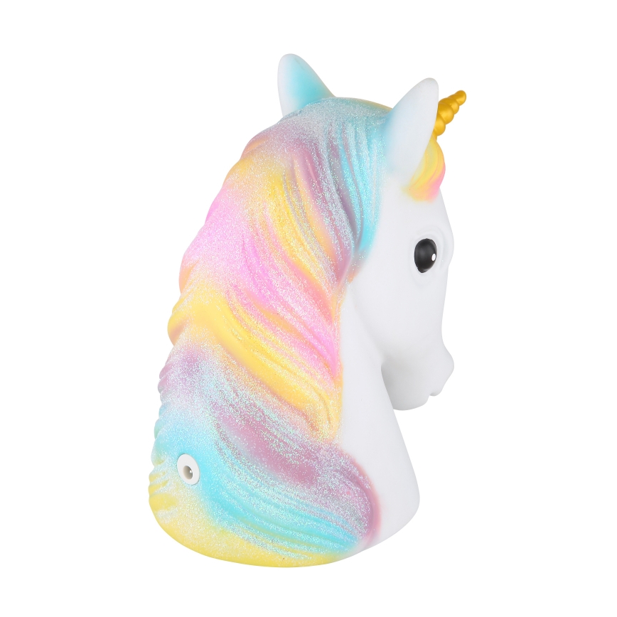 Globo - Lámpara LED nocturna infantil LED/1W/230/4,5V 3xAA unicornio