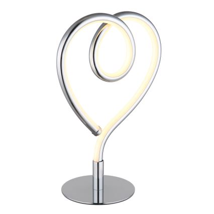 Globo - Lámpara de mesa LED LED/6W/230V cromo brillante