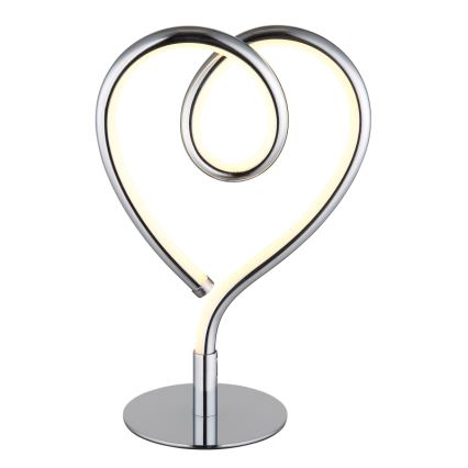 Globo - Lámpara de mesa LED LED/6W/230V cromo brillante