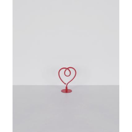 Globo - Lámpara de mesa LED LED/6W/230V rojo