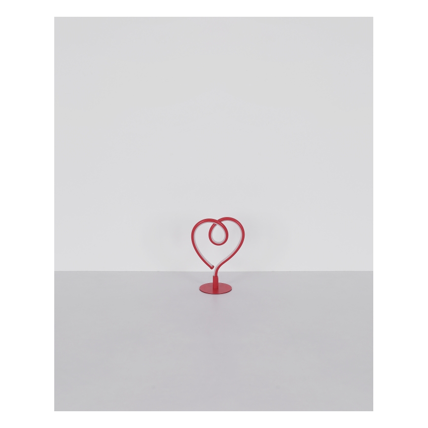 Globo - Lámpara de mesa LED LED/6W/230V rojo