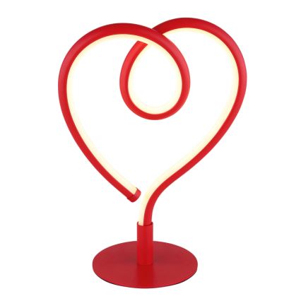 Globo - Lámpara de mesa LED LED/6W/230V rojo