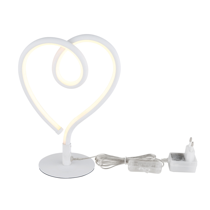 Globo - Lámpara de mesa LED LED/6W/230V blanco