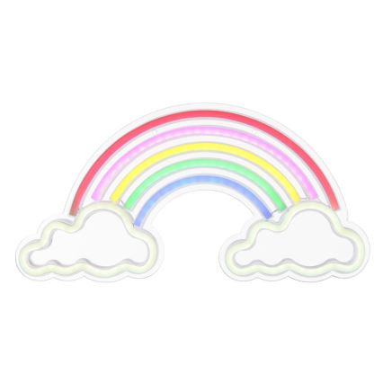 Globo - LED Decoración de pared de neón LED/3W/USB Arco iris