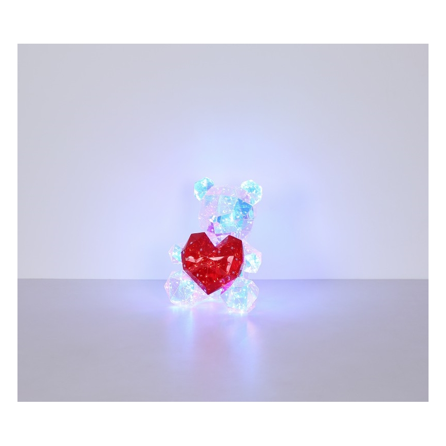 Globo - Decoración de mesa LED LED/6W/5V USB oso