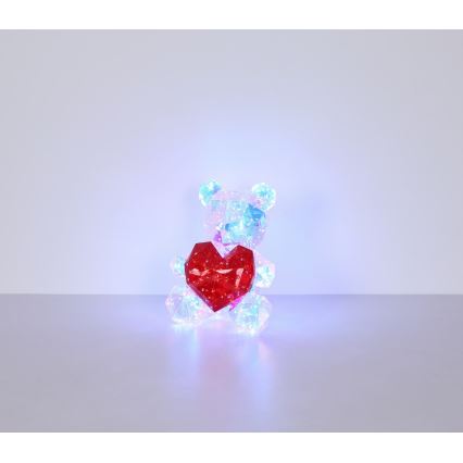 Globo - LED Decoración de mesa LED/6W/5V USB oso