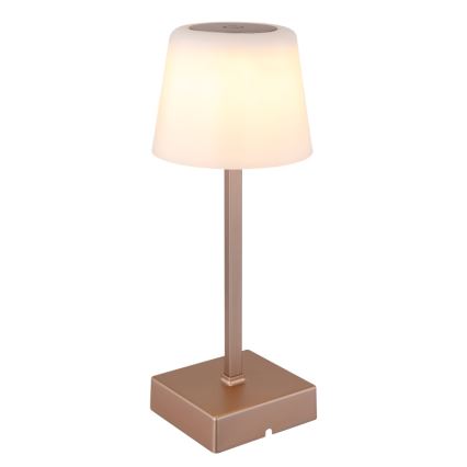 Globo - Lámpara de mesa regulable LED táctil LED/2W/5V 3000/4500/6500K 800 mAh beige