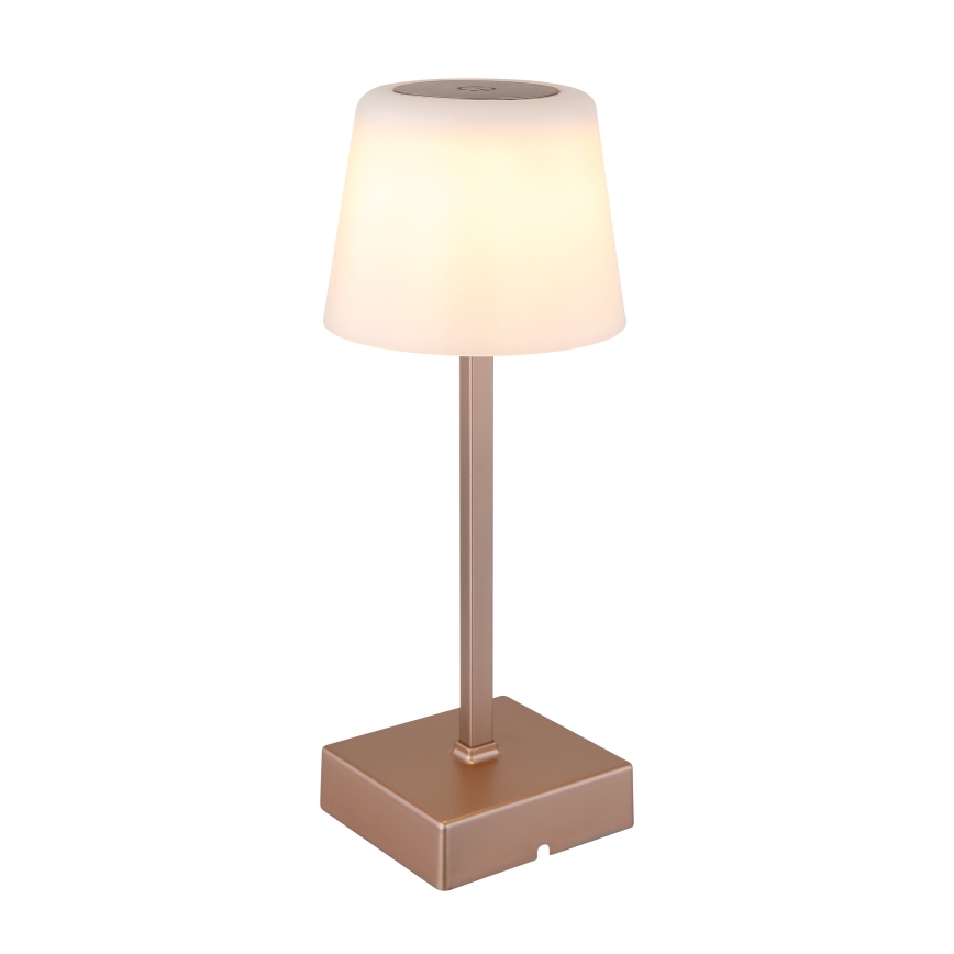 Globo - Lámpara de mesa regulable LED táctil LED/2W/5V 3000/4500/6500K 800 mAh beige
