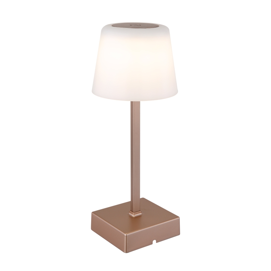 Globo - Lámpara de mesa regulable LED táctil LED/2W/5V 3000/4500/6500K 800 mAh beige
