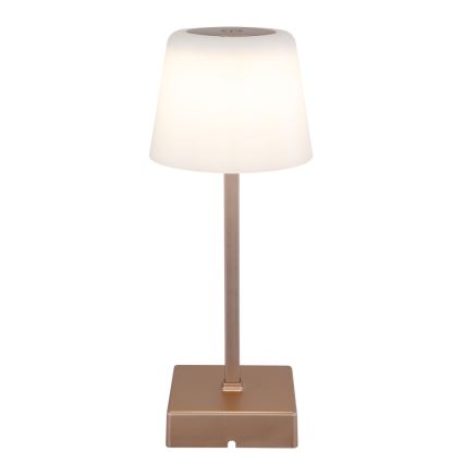 Globo - Lámpara de mesa regulable LED táctil LED/2W/5V 3000/4500/6500K 800 mAh beige