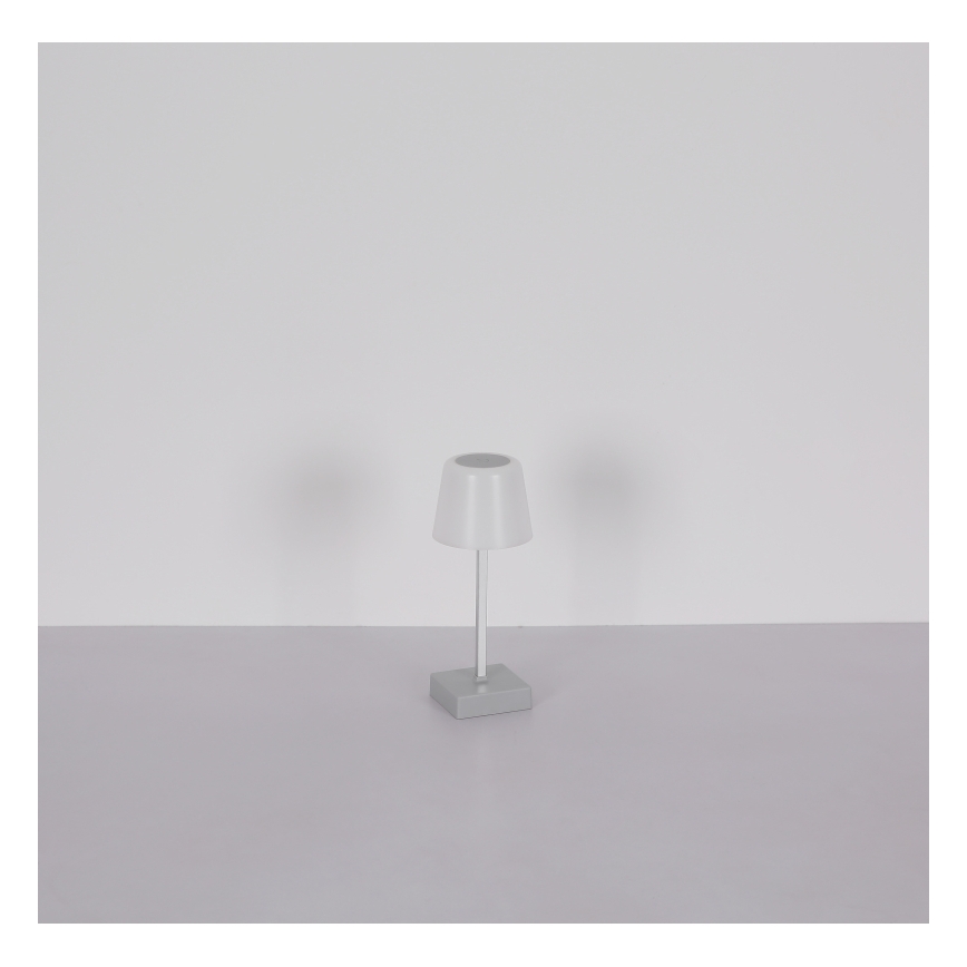 Globo - Lámpara de mesa regulable LED táctil LED/2W/5V 3000/4500/6500K 800 mAh negro