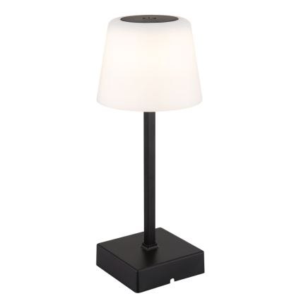 Globo - Lámpara de mesa regulable LED táctil LED/2W/5V 3000/4500/6500K 800 mAh negro