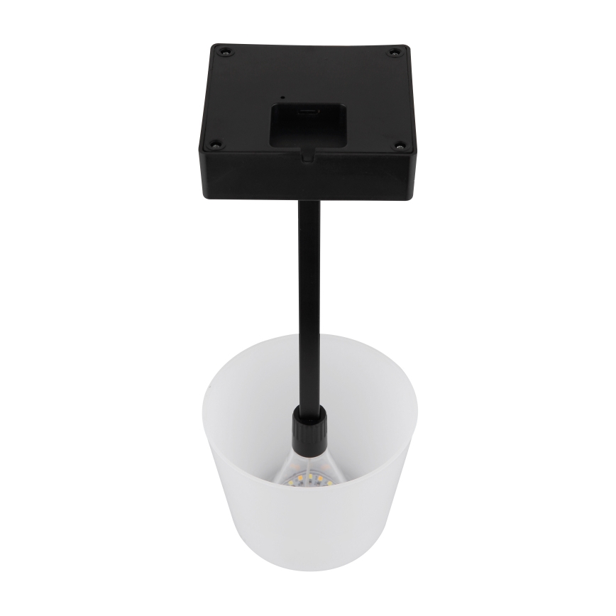 Globo - Lámpara de mesa regulable LED táctil LED/2W/5V 3000/4500/6500K 800 mAh negro