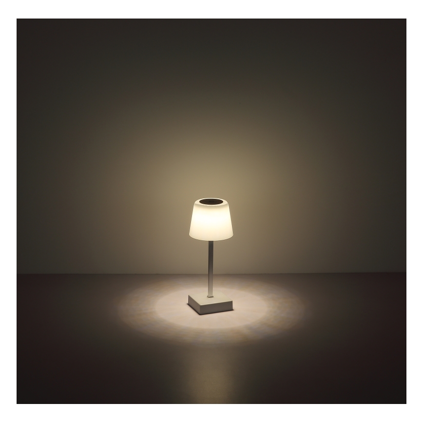 Globo - Lámpara de mesa regulable LED táctil LED/2W/5V 3000/4500/6500K 800 mAh plata
