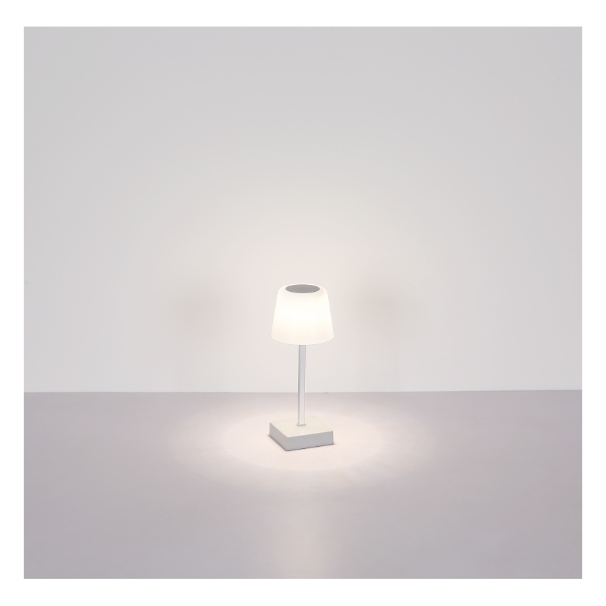 Globo - Lámpara de mesa regulable LED táctil LED/2W/5V 3000/4500/6500K 800 mAh plata