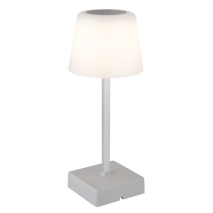 Globo - Lámpara de mesa regulable LED táctil LED/2W/5V 3000/4500/6500K 800 mAh plata
